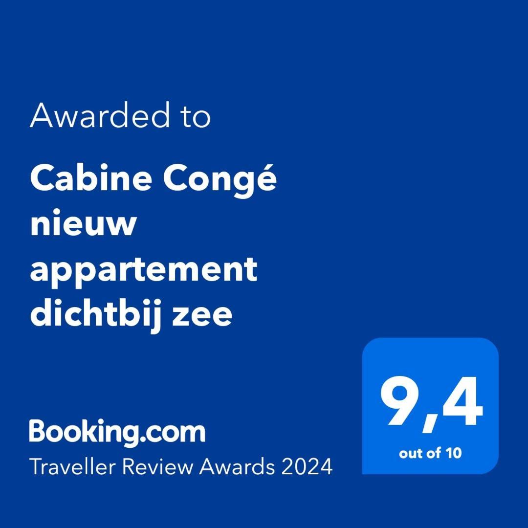 Cabine Conge Nieuw Appartement Dichtbij Zee Oostende Exterior foto